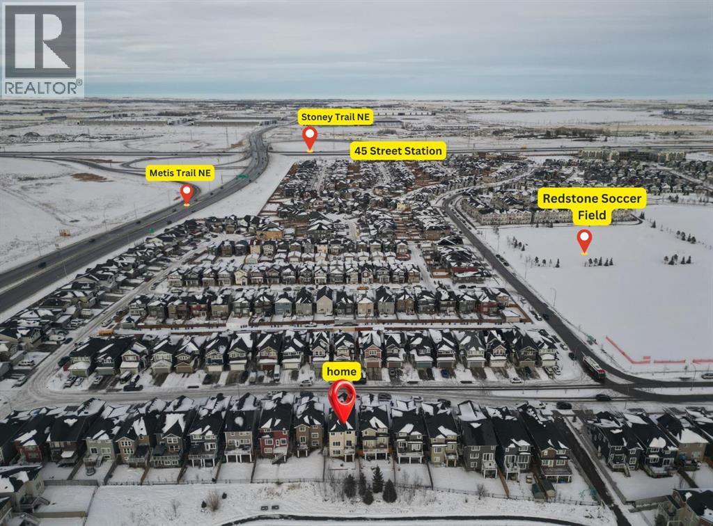 45 Redstone Drive Ne, Calgary, AB - Outdoor With View