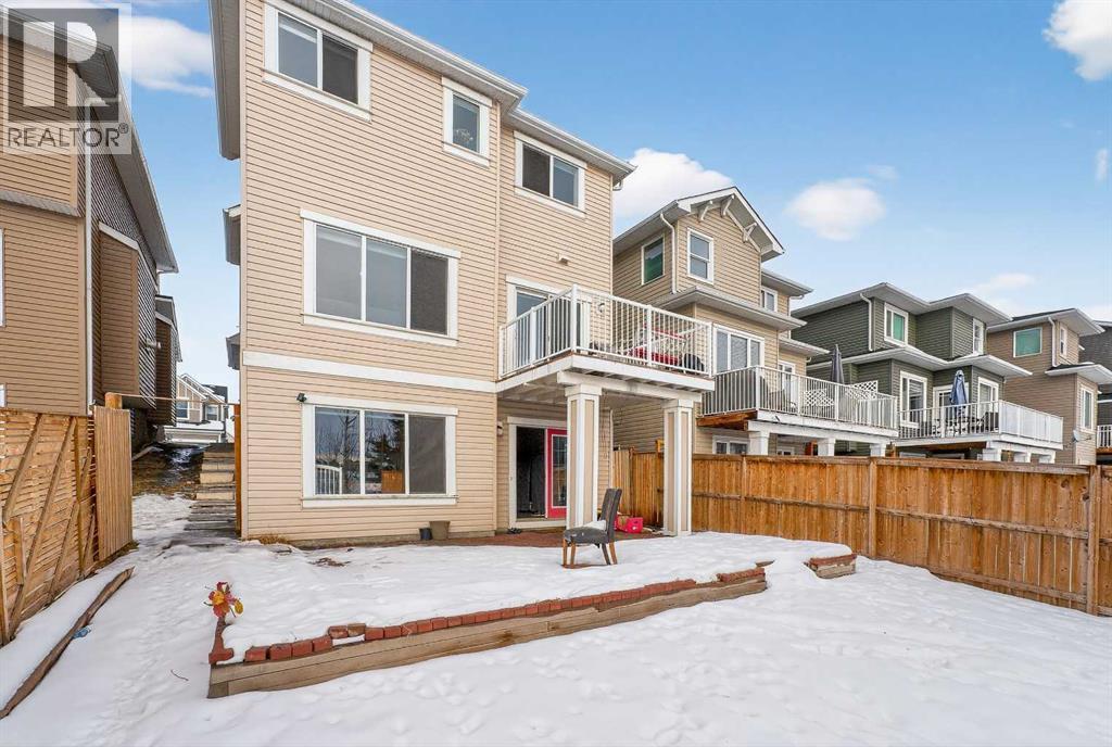 45 Redstone Drive Ne, Calgary, AB - Outdoor With Deck Patio Veranda