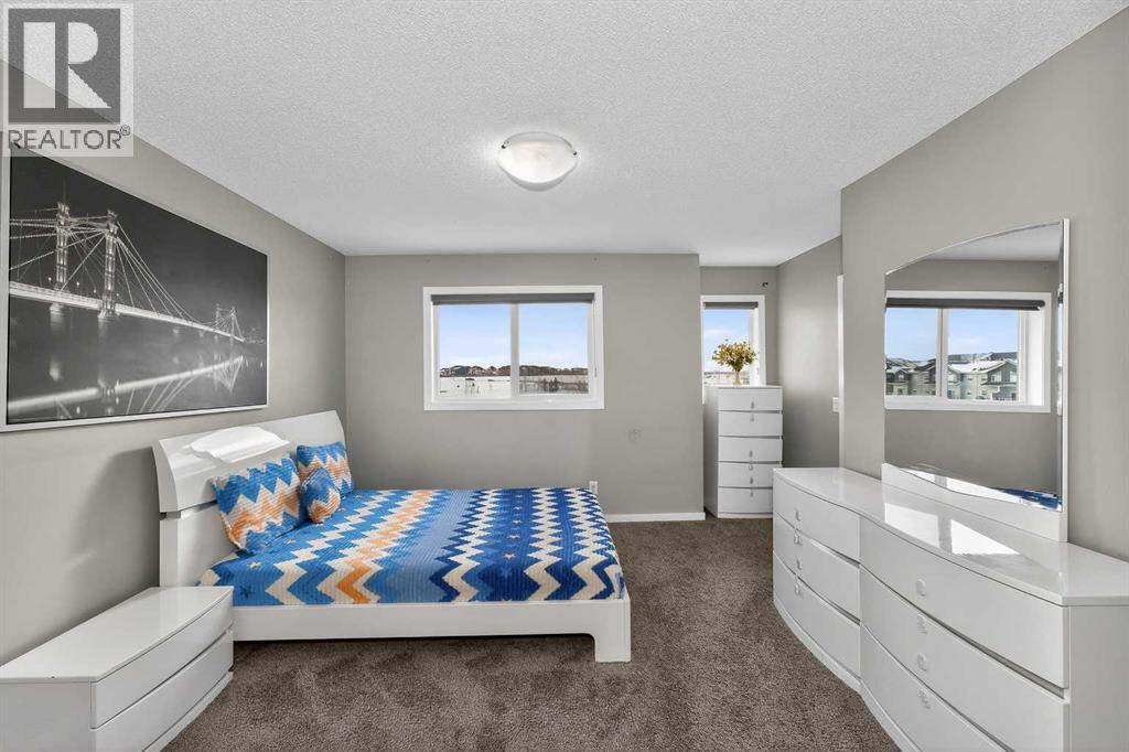 45 Redstone Drive Ne, Calgary, AB - Indoor Photo Showing Bedroom