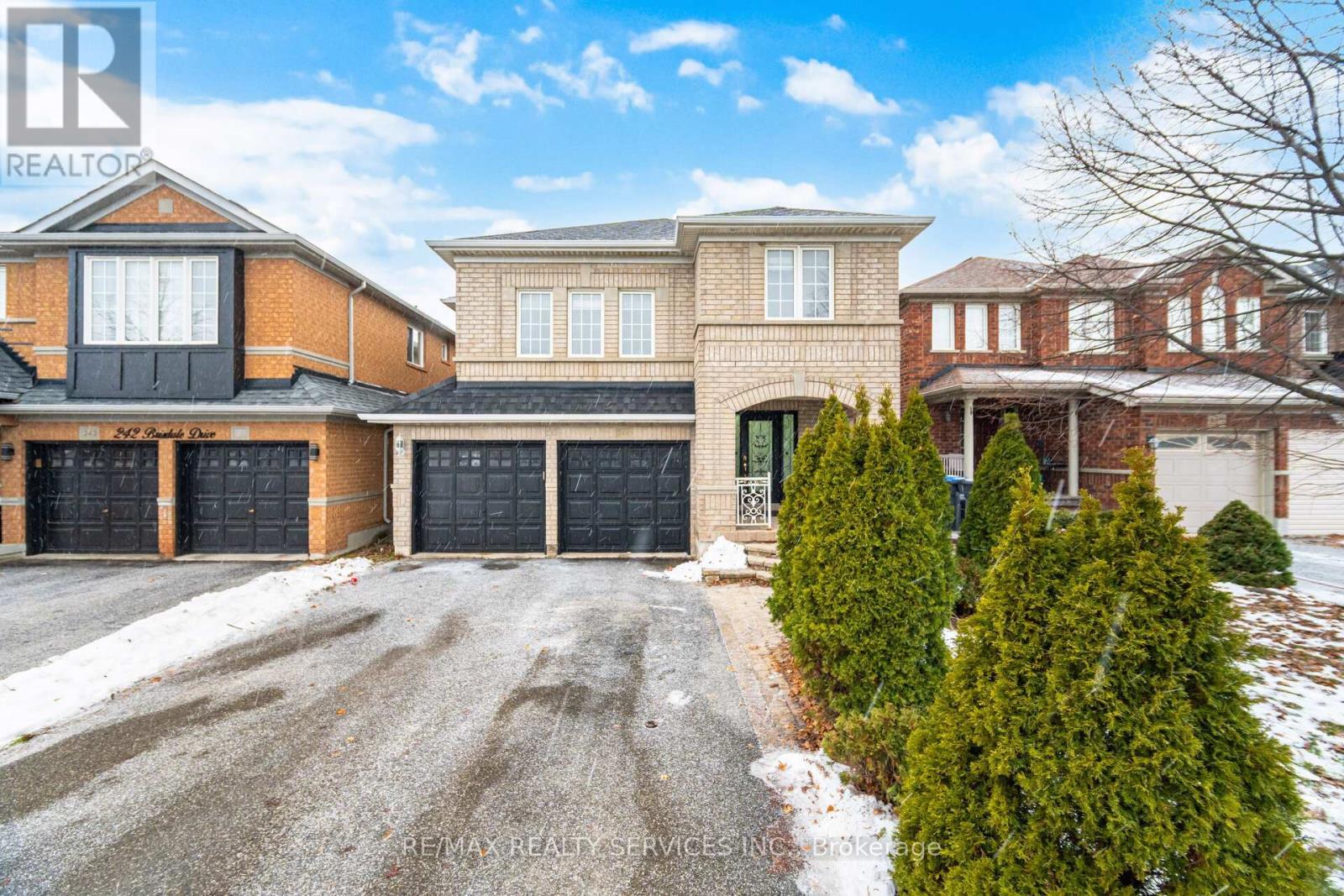 244 Brisdale Drive, Brampton, ON - Outdoor With Facade