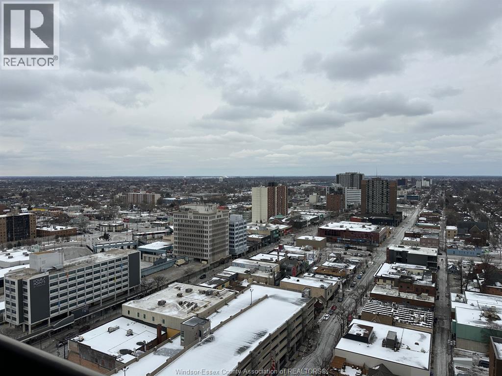 150 Park Street West Unit# 2410, Windsor, ON - Outdoor With View