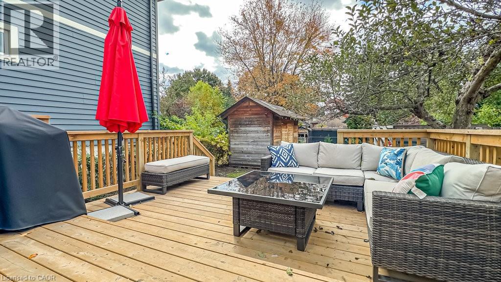 47 Tom Street, Hamilton, ON - Outdoor With Deck Patio Veranda With Exterior