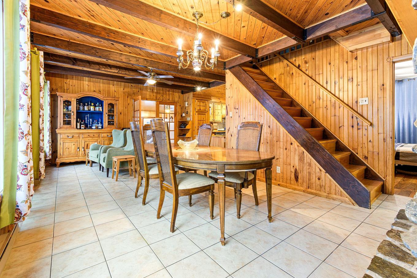 Dining room - 307 Ch. Des Aigles, Nominingue, QC - Indoor