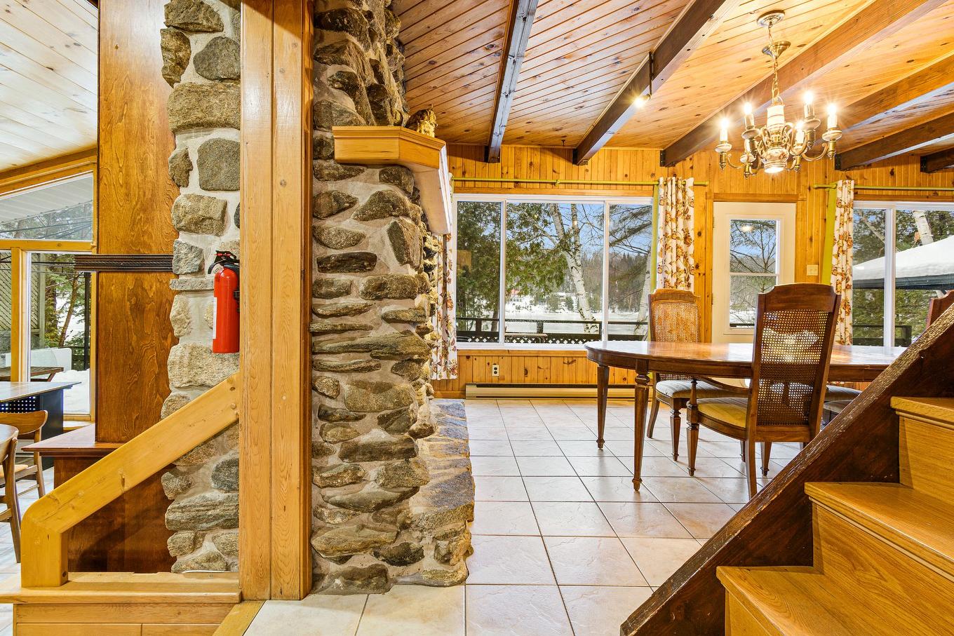 Dining room - 307 Ch. Des Aigles, Nominingue, QC - Indoor