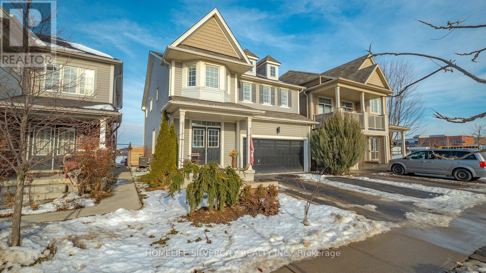 93 Gillespie Drive, Brantford, ON - Outdoor With Facade