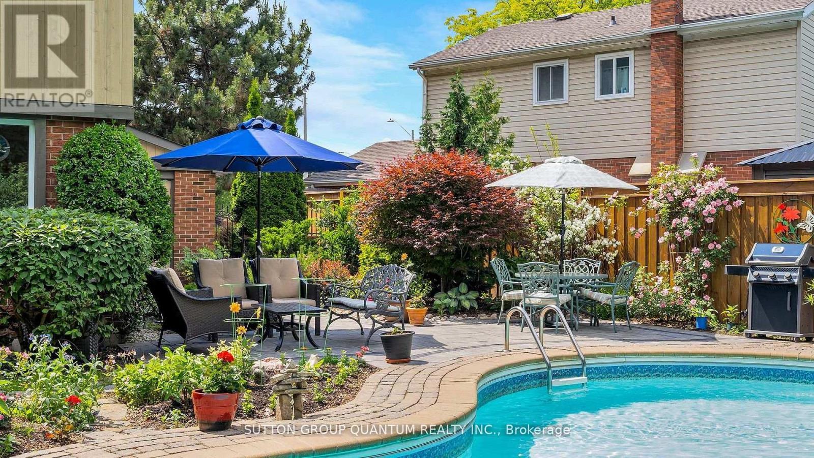 2977 Inlake Court, Mississauga, ON - Outdoor With In Ground Pool With Deck Patio Veranda