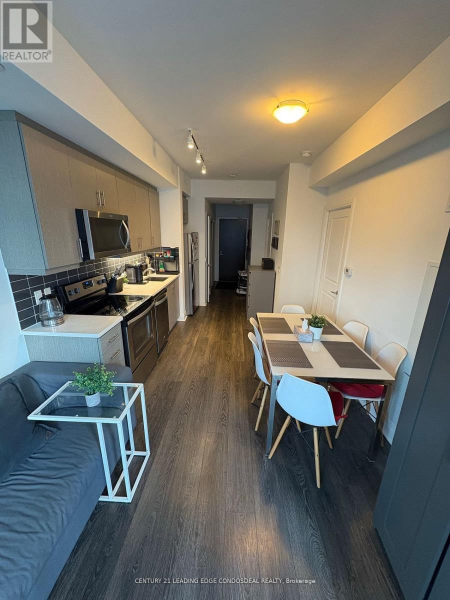 1110 - 17 Zorra Street, Toronto, ON - Indoor Photo Showing Dining Room