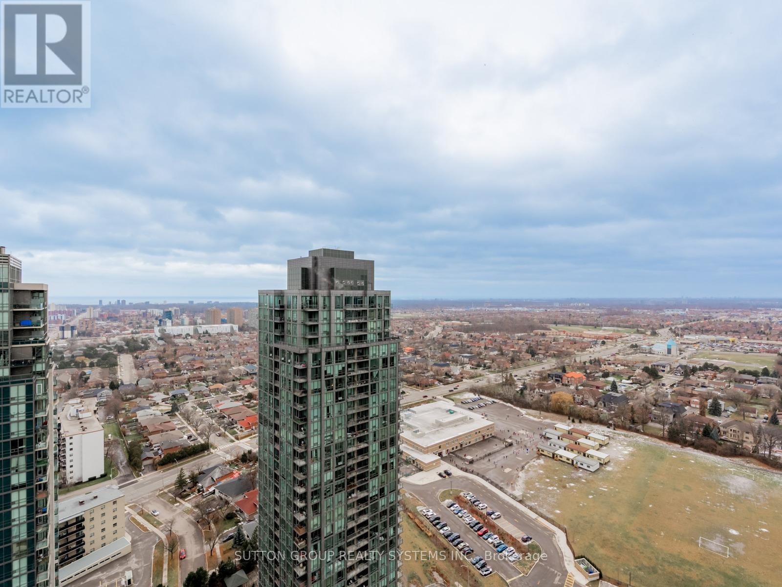 3206 - 36 Elm Drive W, Mississauga, ON - Outdoor With View