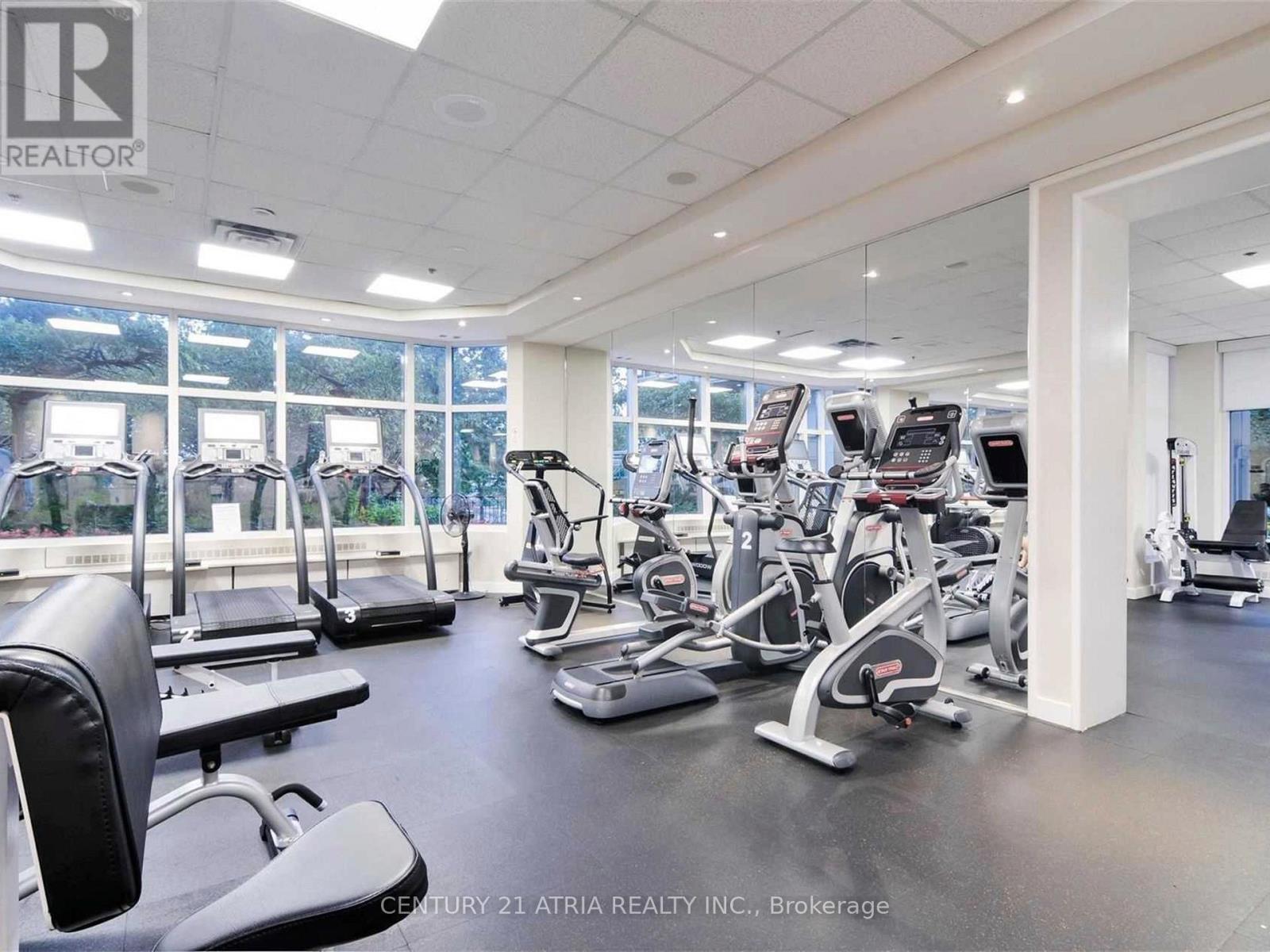 2310 - 1 Palace Pier Court, Toronto, ON - Indoor Photo Showing Gym Room