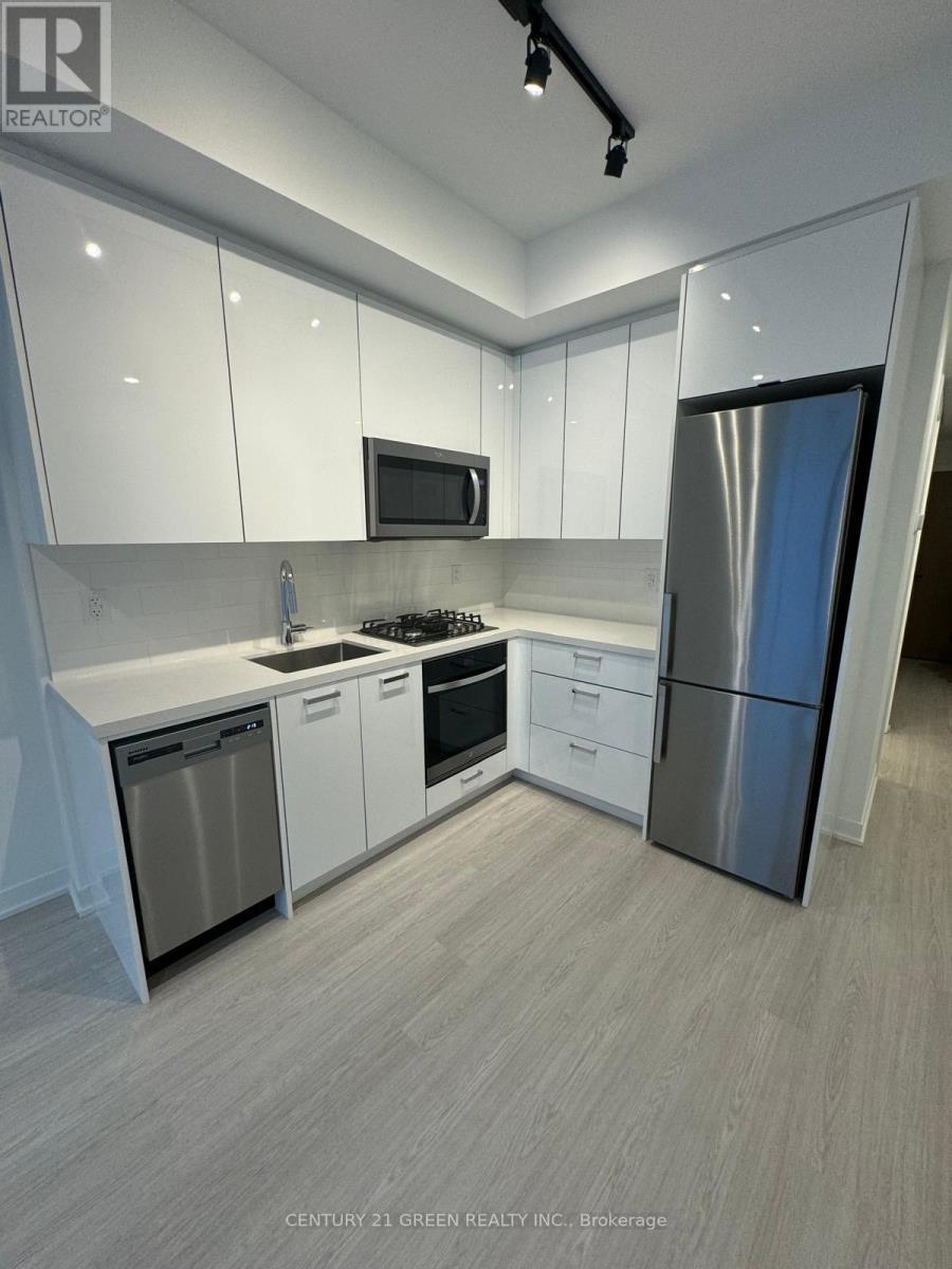 411 - 195 Mccaul Street, Toronto, ON - Indoor Photo Showing Kitchen