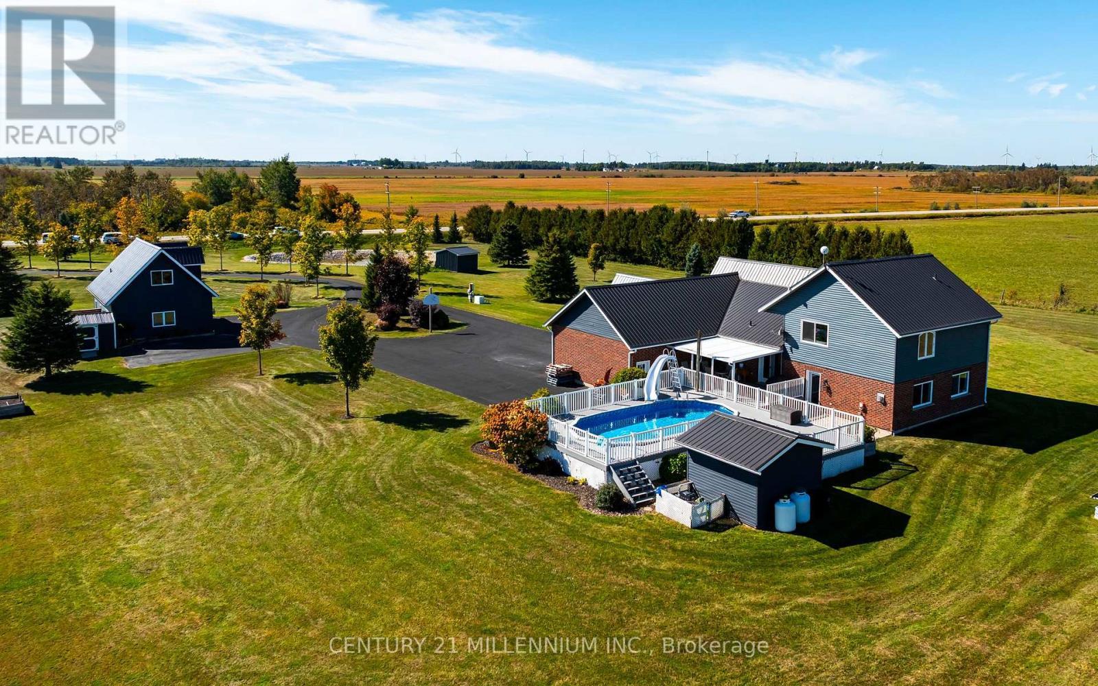 395115 County Road 12 Road, Amaranth, ON - Outdoor With View