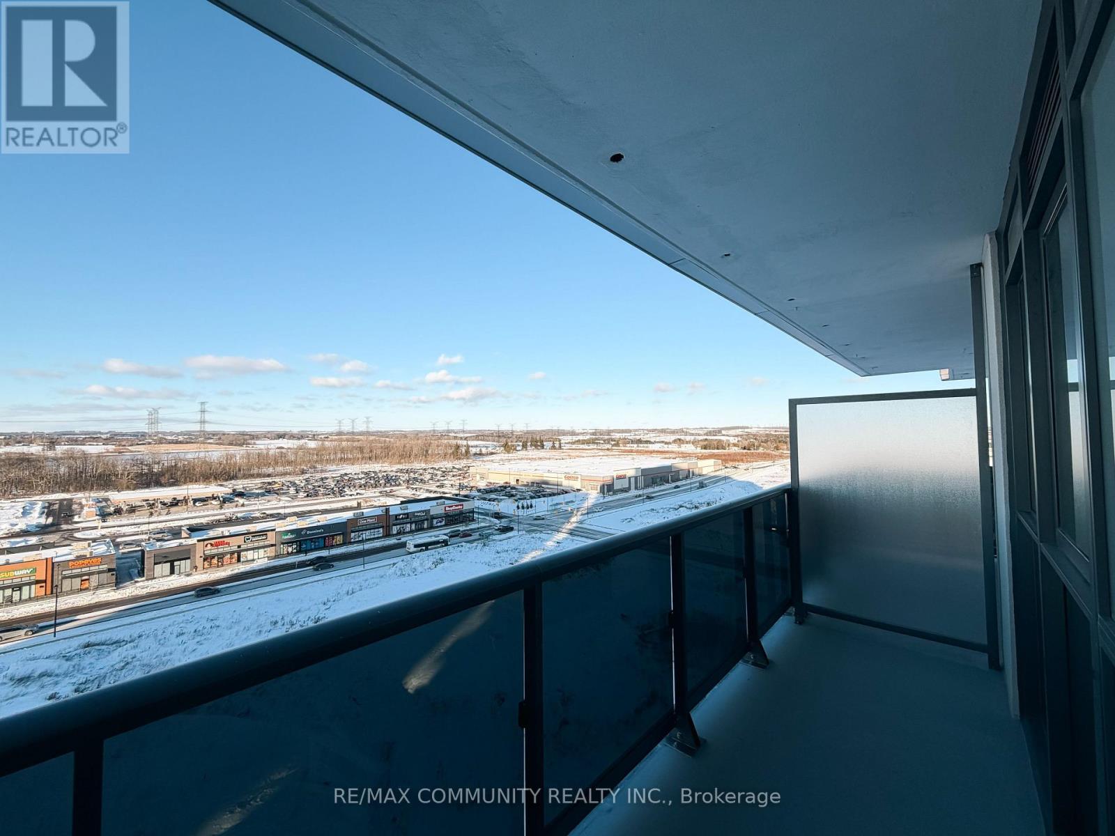 1136 - 2545 Simcoe Street N, Oshawa, ON - Outdoor With Balcony With View With Exterior