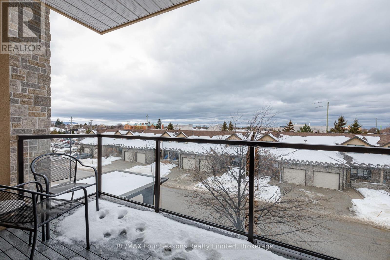 310 - 91 Raglan Street, Collingwood, ON - Outdoor With Balcony With View