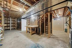 Partially Finished Basement with workshop -