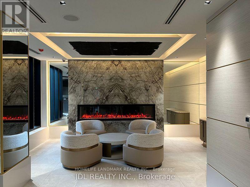 1225 - 5858 Yonge St Street, Toronto, ON - Indoor With Fireplace