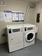 Laundry room located in the lower level -