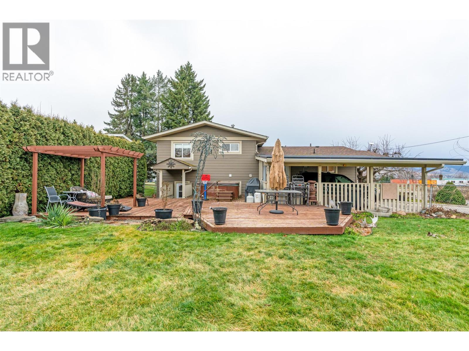 5207 Alain Road, Vernon, BC - Outdoor With Deck Patio Veranda