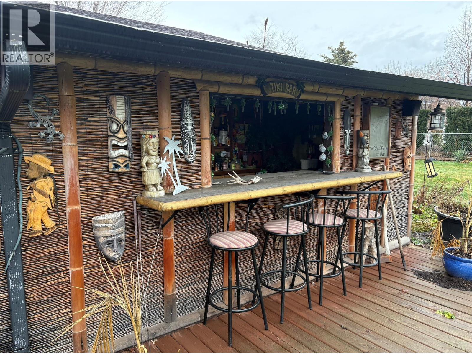 Tiki Bar - 5207 Alain Road, Vernon, BC - Outdoor
