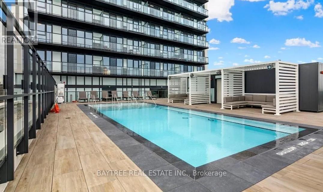 825 - 5 Defries Street, Toronto, ON - Outdoor With In Ground Pool