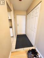 Entrance with large coat closet -