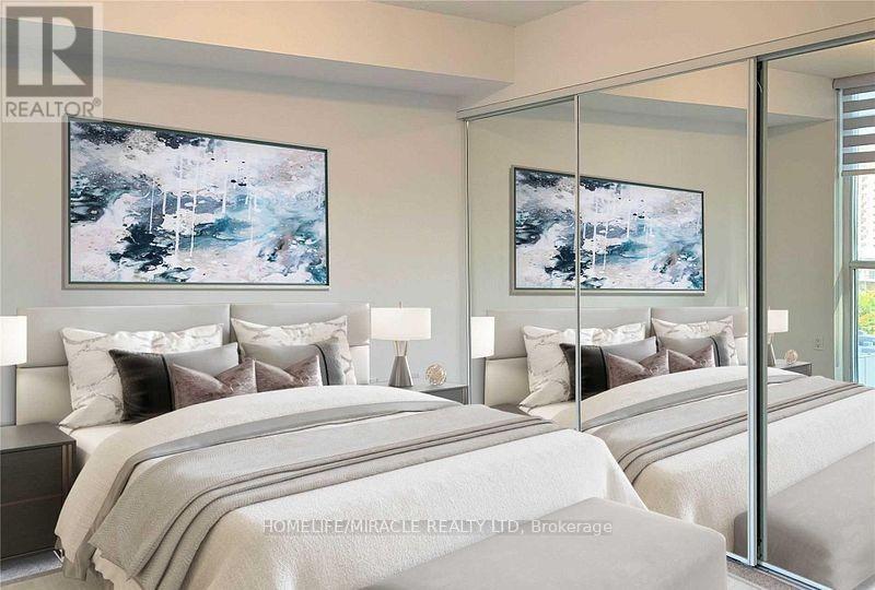 809 - 9 Valhalla Inn Road, Toronto, ON - Indoor Photo Showing Bedroom