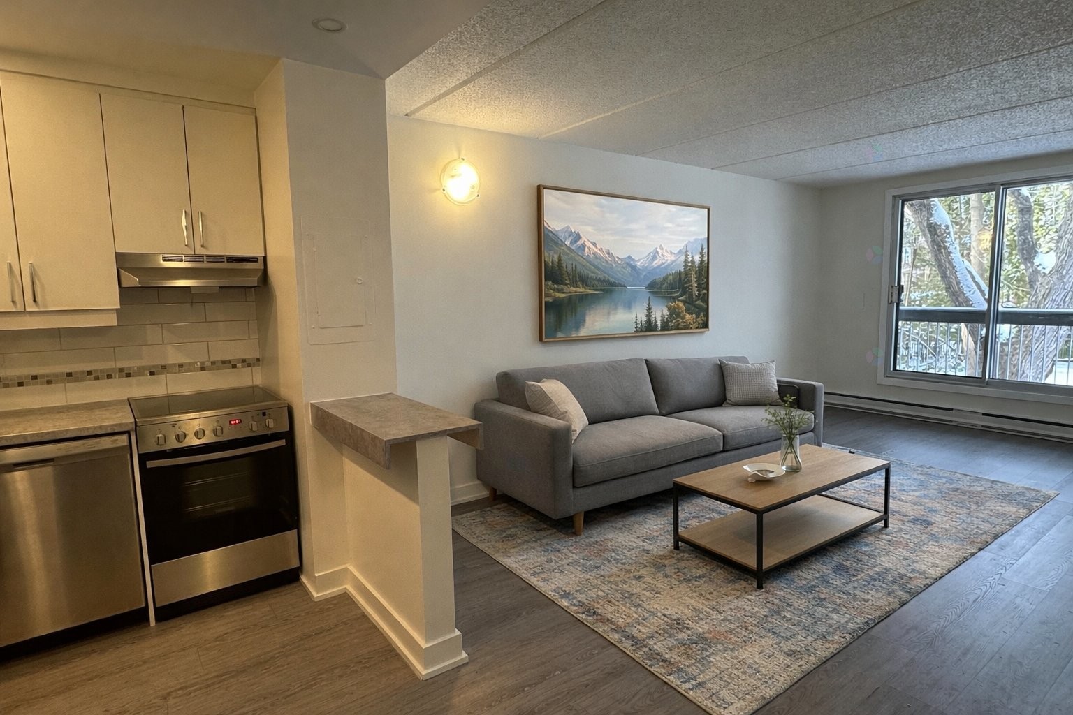 Living Room - 207-668 Rue De Gaspé, Montréal (Verdun/Île-Des-Soeurs), QC - Indoor Photo Showing Living Room