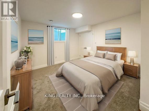 (Bsmt) - 7406 Majestic Trail, Niagara Falls, ON - Indoor Photo Showing Bedroom