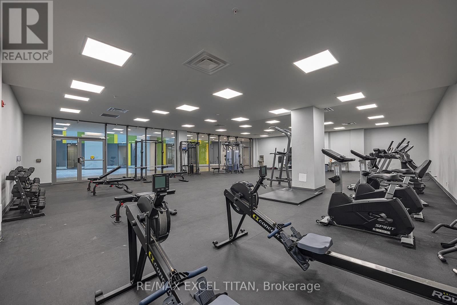 227 - 652 Princess Street, Kingston, ON - Indoor Photo Showing Gym Room