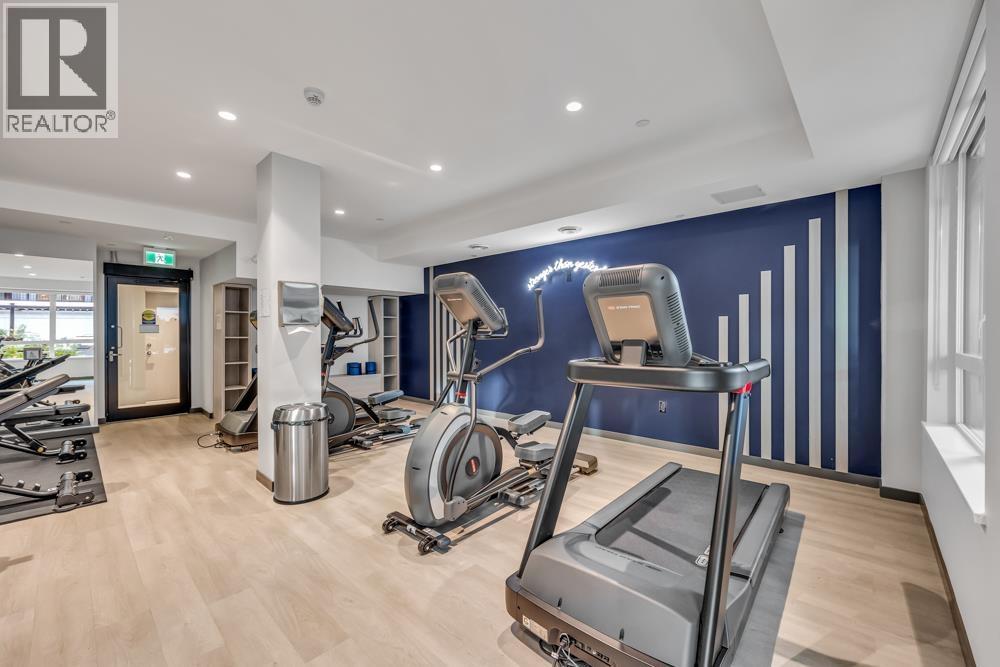 304 629 Cottonwood Avenue, Coquitlam, BC - Indoor Photo Showing Gym Room