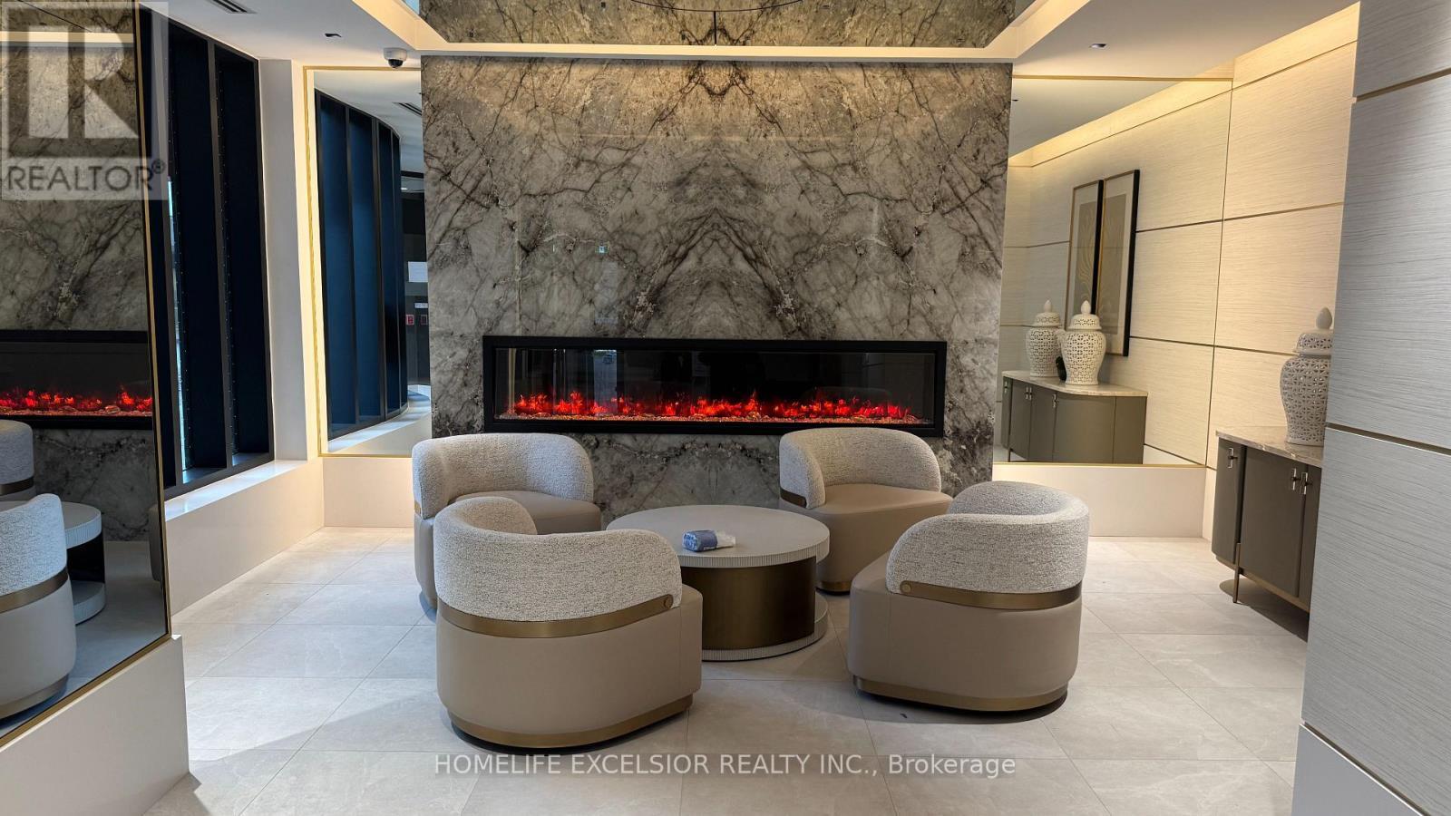 1226 - 5858 Yonge Street, Toronto, ON - Indoor With Fireplace