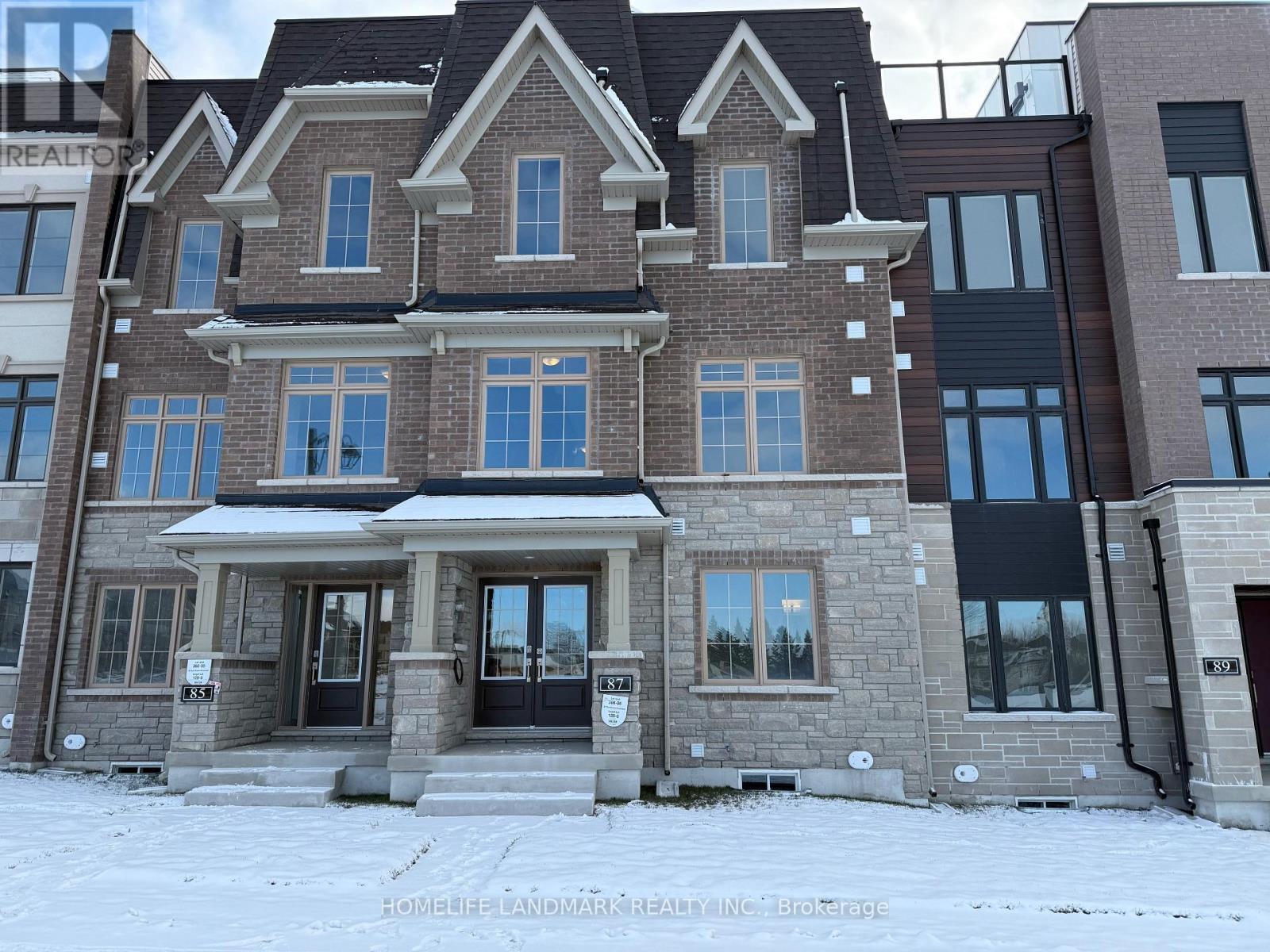 87 York Downs Boulevard, Markham, ON - Outdoor With Facade