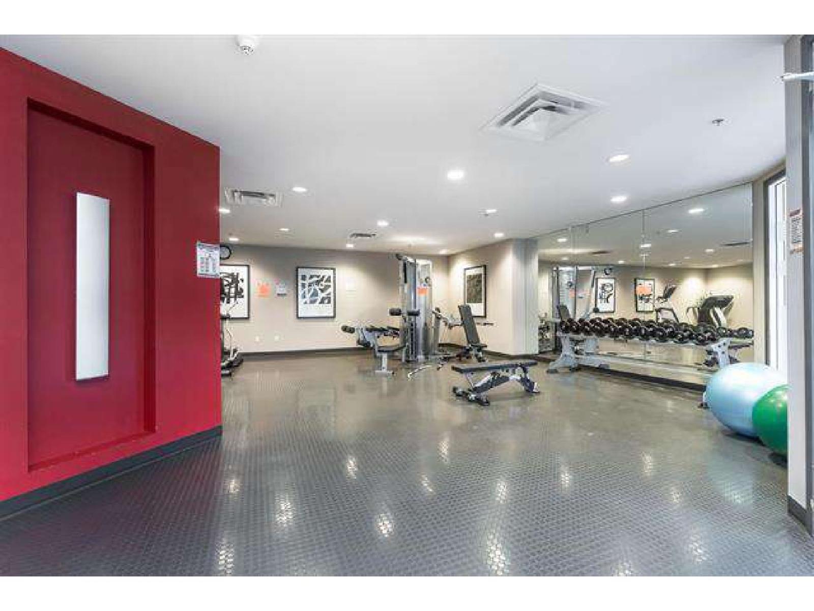 205 2940 King George Boulevard, Surrey, BC - Indoor Photo Showing Gym Room