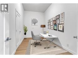 Virtually staged office -
