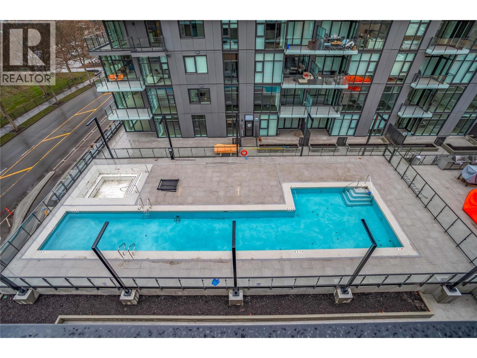 3409 Lakeshore Road Unit# Ph S607, Kelowna, BC - Outdoor With In Ground Pool With Deck Patio Veranda