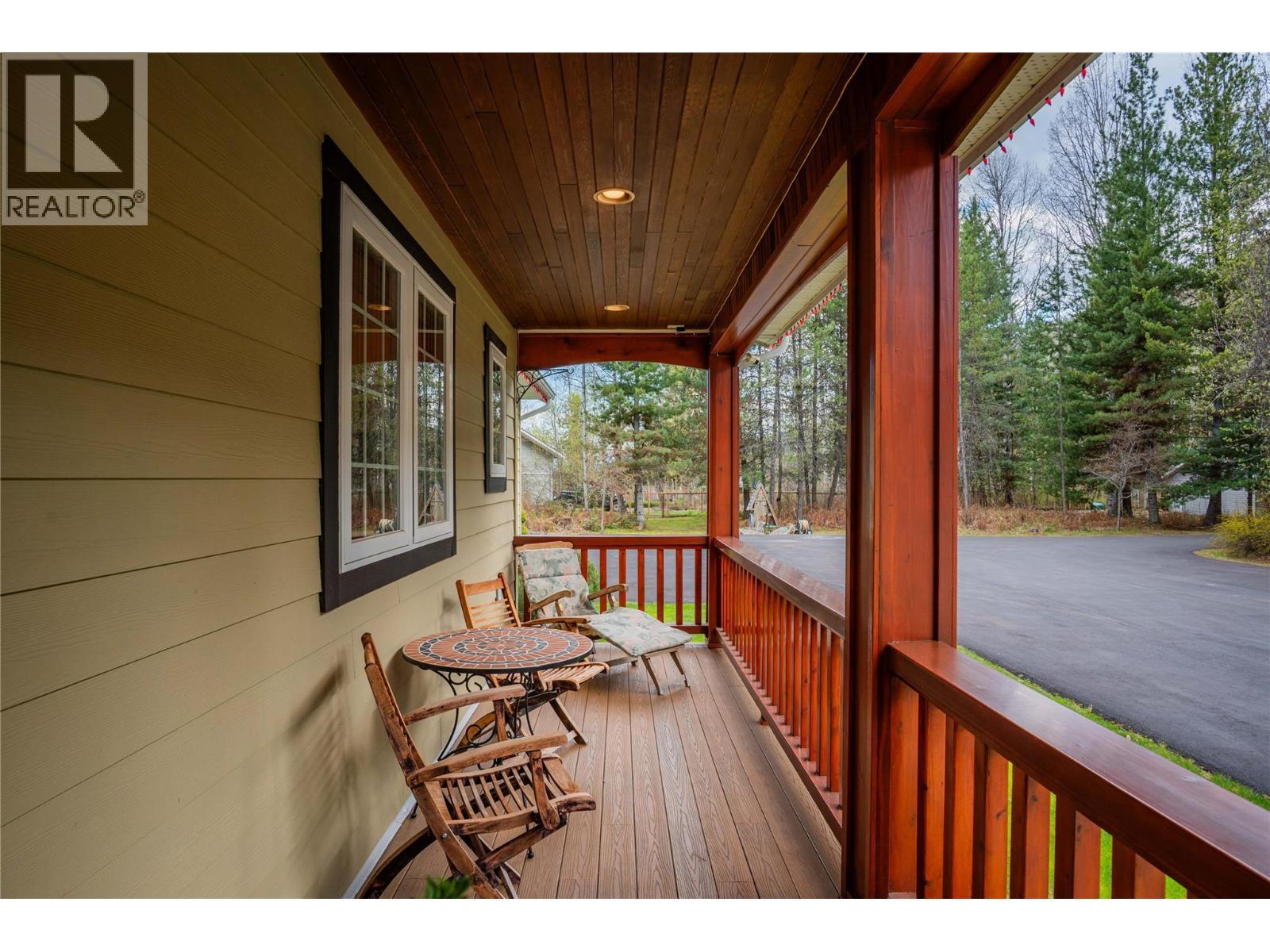 4830 Fletcher Creek Road, Fletcher Creek, BC - Outdoor With Deck Patio Veranda With Exterior