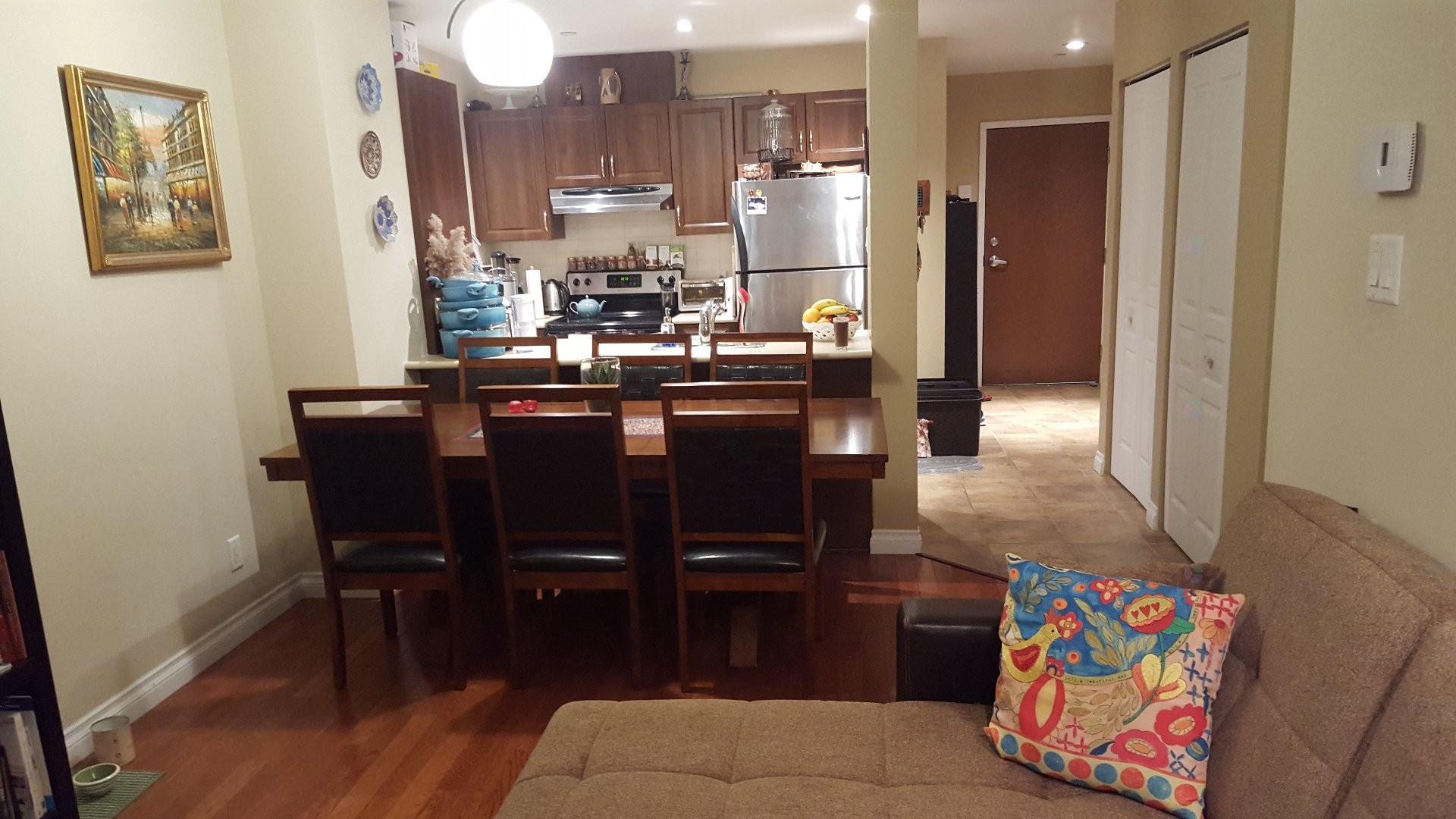 Kitchen - 406-1500 Rue St-Louis, Montréal (Saint-Laurent), QC - Indoor