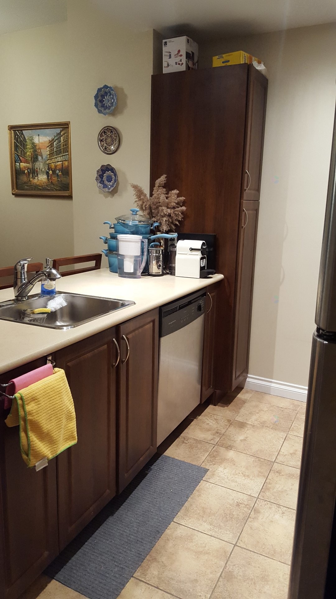 Kitchen - 406-1500 Rue St-Louis, Montréal (Saint-Laurent), QC - Indoor Photo Showing Other Room