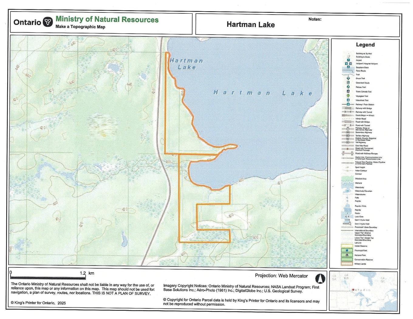 Hwy 72 Parcels 6263 And 4057, Hartman, ON