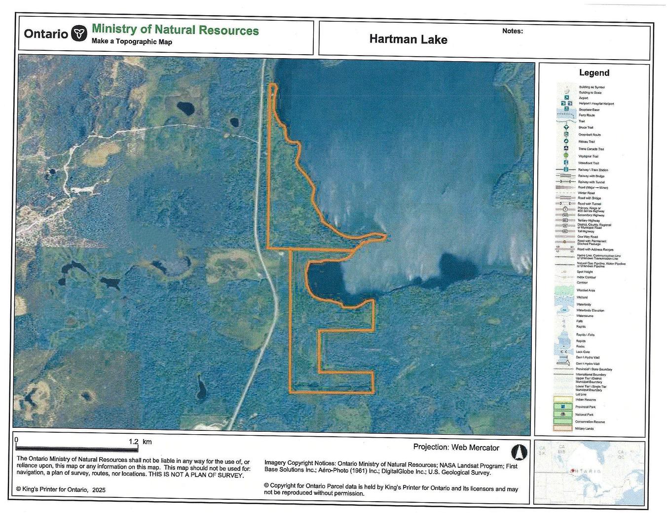 Hwy 72 Parcels 6263 And 4057, Hartman, ON