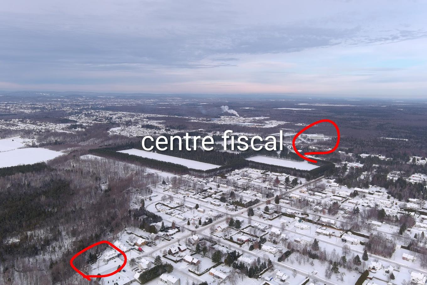 Photo aérienne - 621 Boul. Robitaille, Notre-Dame-Du-Mont-Carmel, QC - Outdoor With View