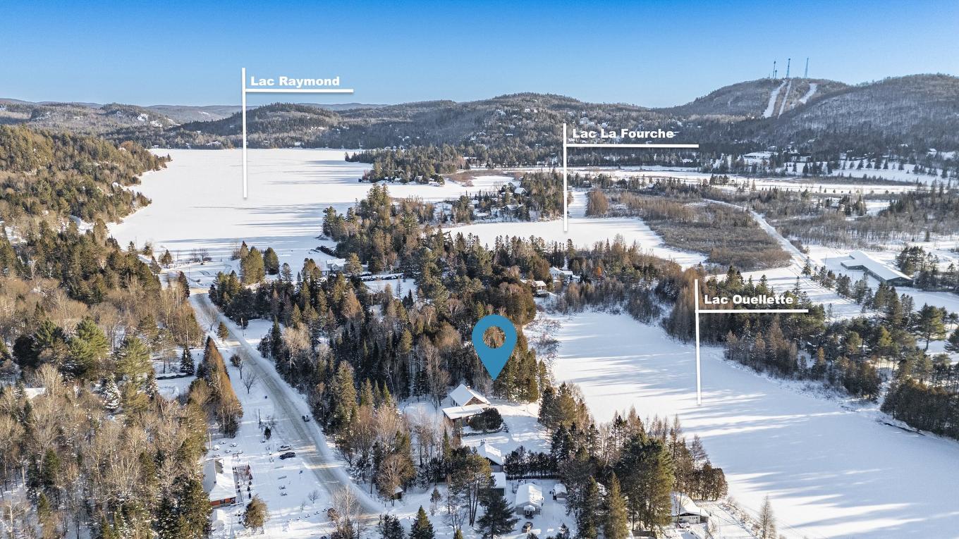 Aerial photo - 1735 - 1737 Ch. De La Gare, Val-Morin, QC - Outdoor With View