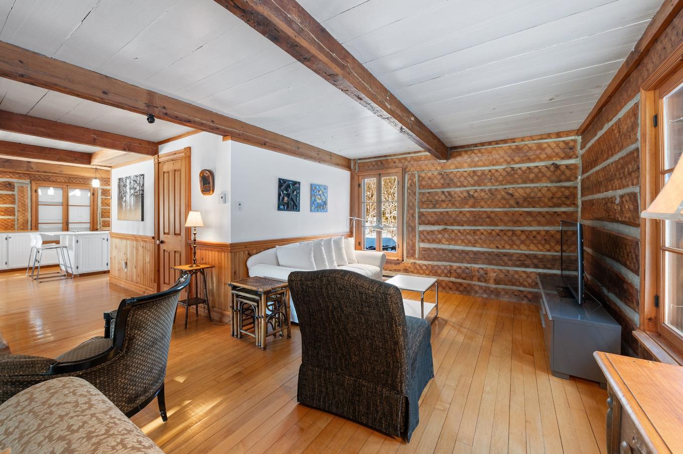 Living room - 1735 - 1737 Ch. De La Gare, Val-Morin, QC - Indoor Photo Showing Other Room