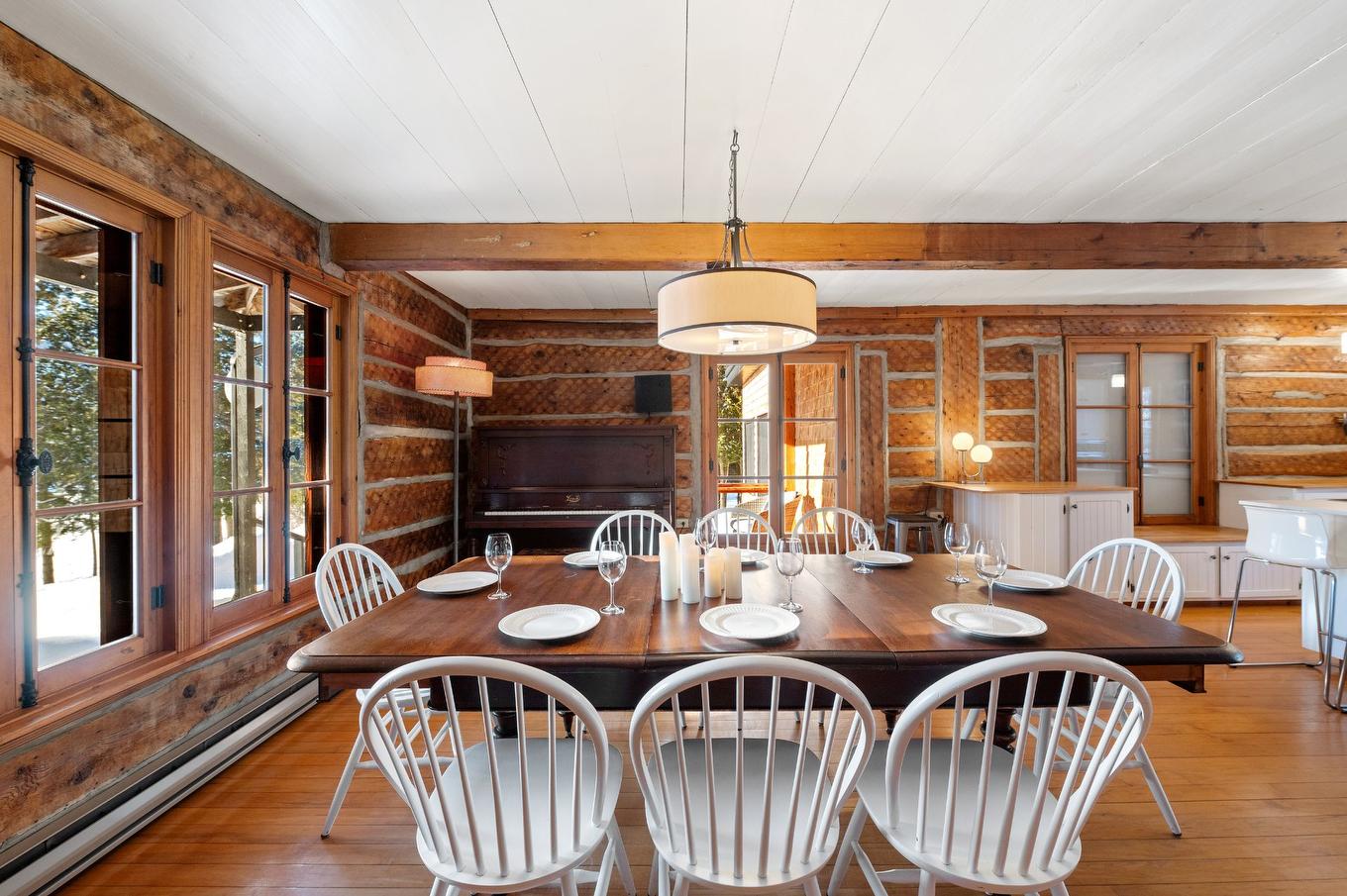 Dining room - 1735 - 1737 Ch. De La Gare, Val-Morin, QC - Indoor Photo Showing Dining Room