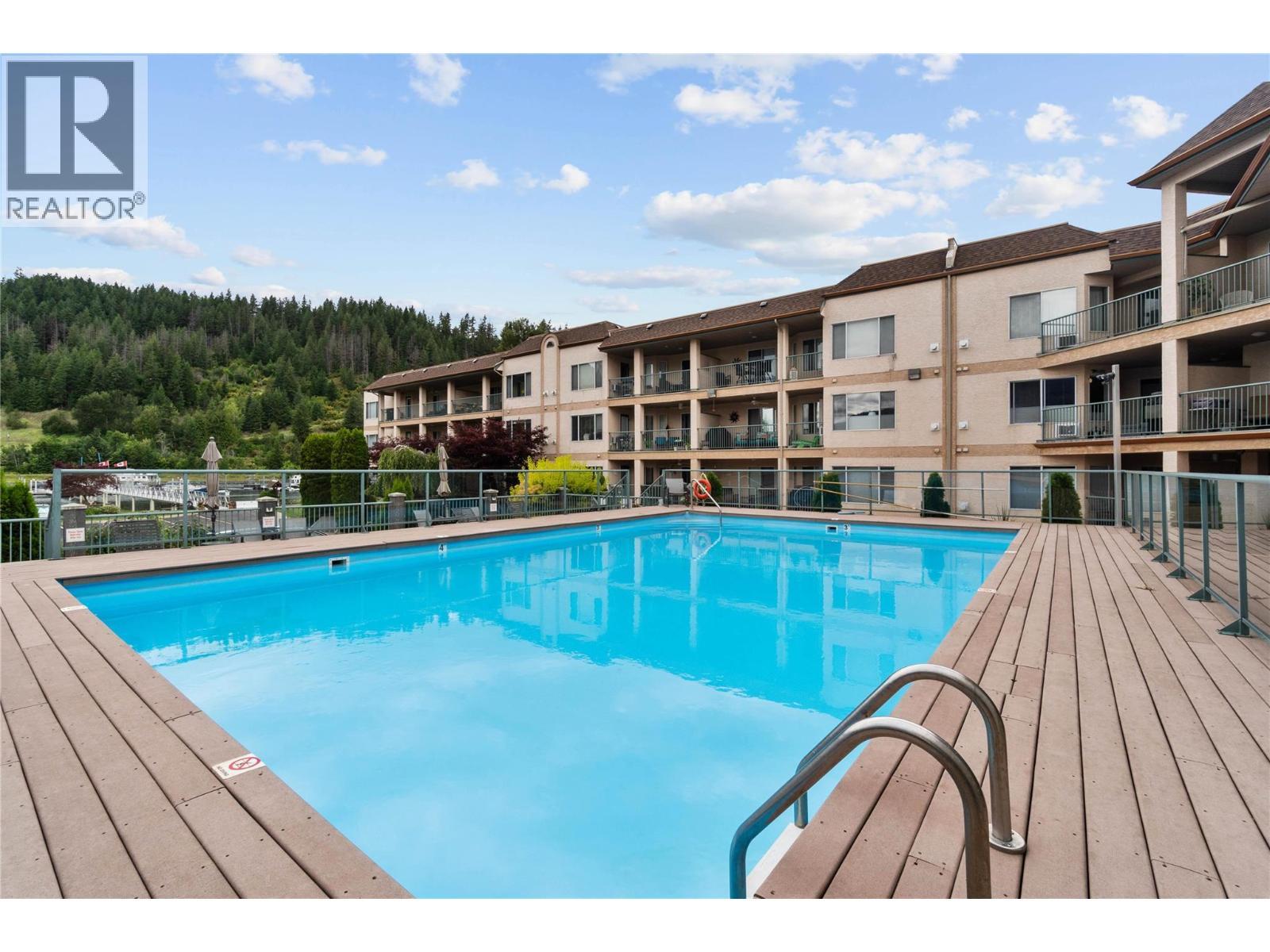 1002 Riverside Avenue Unit# 206, Sicamous, BC - Outdoor With In Ground Pool With Backyard