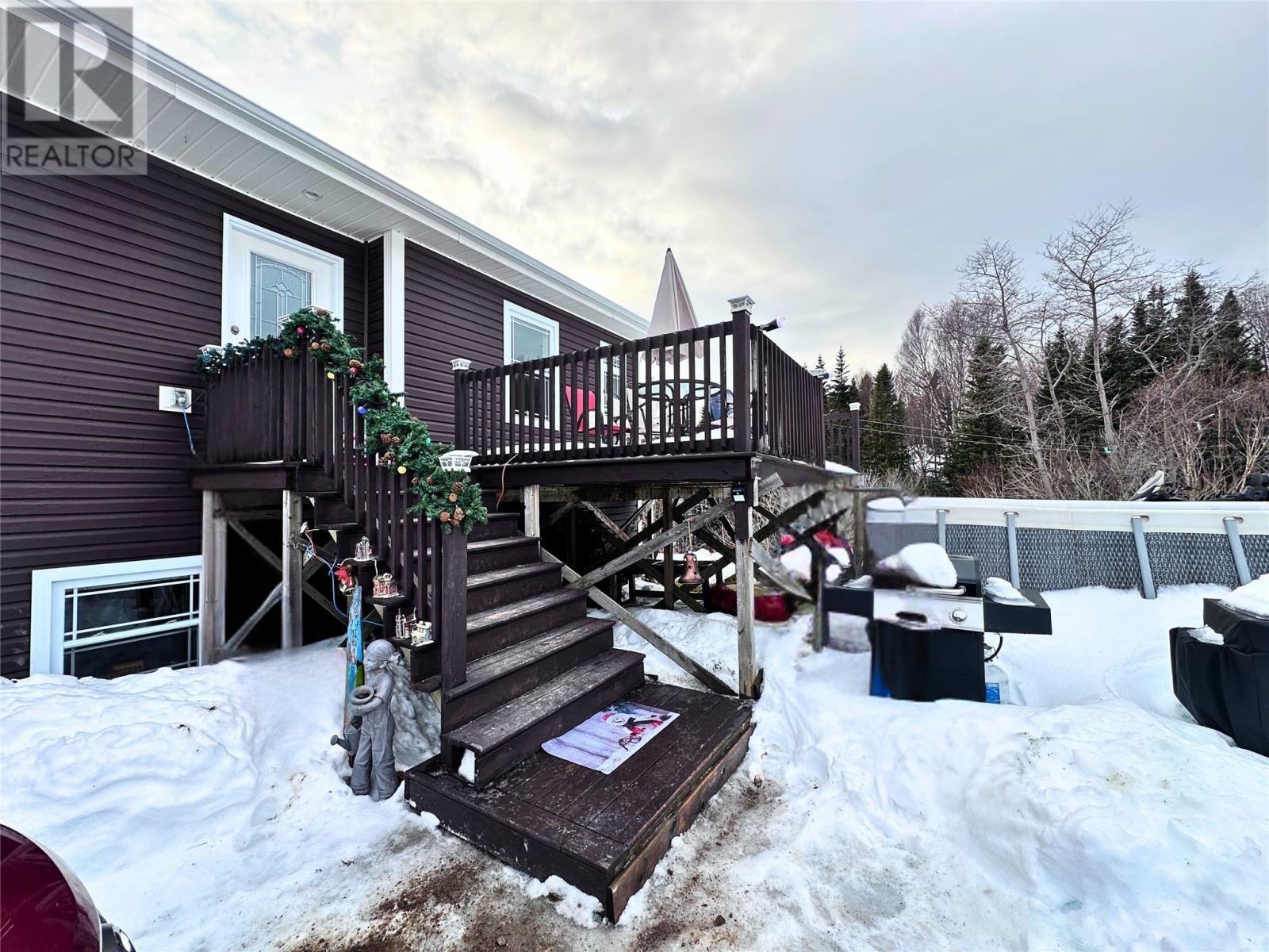 1 High Street, Middle Arm, NL - Outdoor With Deck Patio Veranda