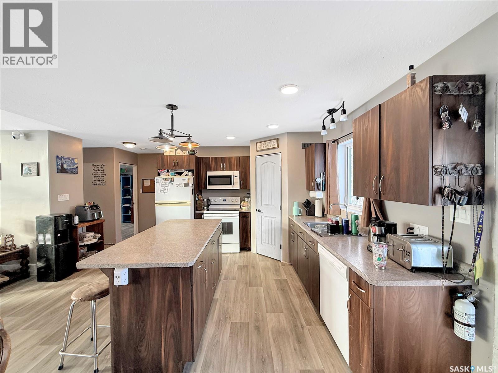 Paddockwood Acreage, Paddockwood Rm No. 520, SK - Indoor Photo Showing Kitchen With Double Sink