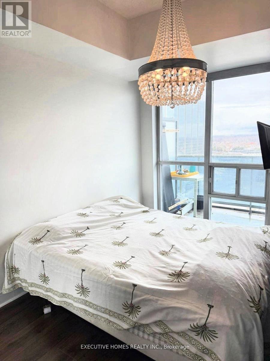 1401 - 80 Absolute Avenue, Mississauga, ON - Indoor Photo Showing Bedroom