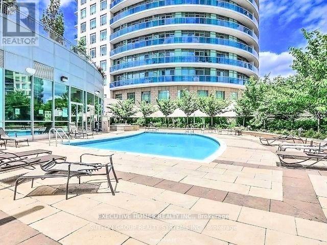 1401 - 80 Absolute Avenue, Mississauga, ON - Outdoor With In Ground Pool