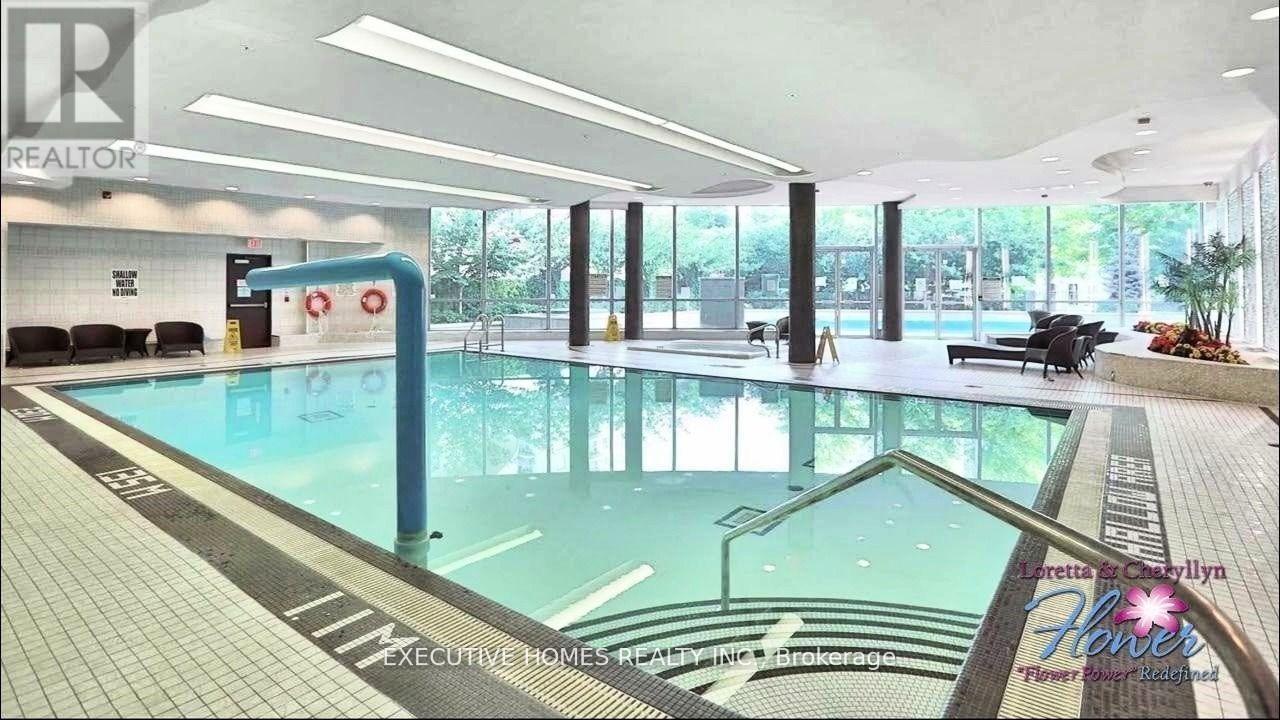 1401 - 80 Absolute Avenue, Mississauga, ON - Indoor Photo Showing Other Room With In Ground Pool