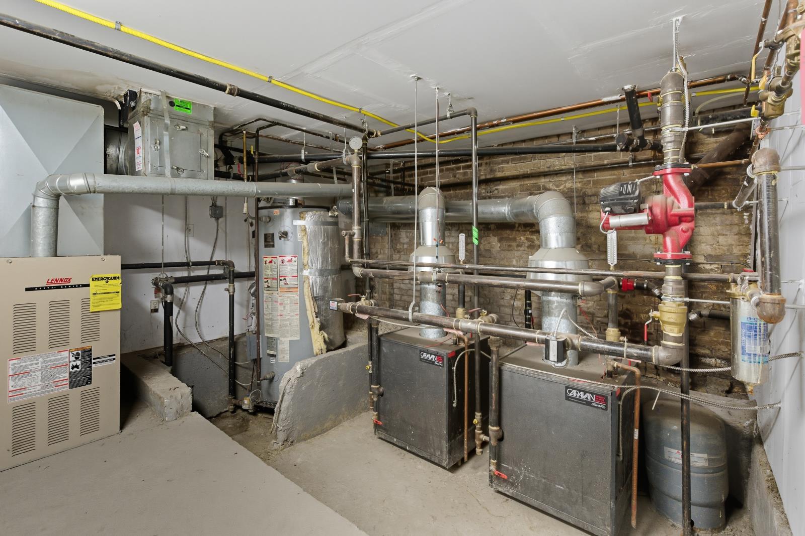 10665 96 St Nw, Edmonton, AB - Indoor Photo Showing Basement